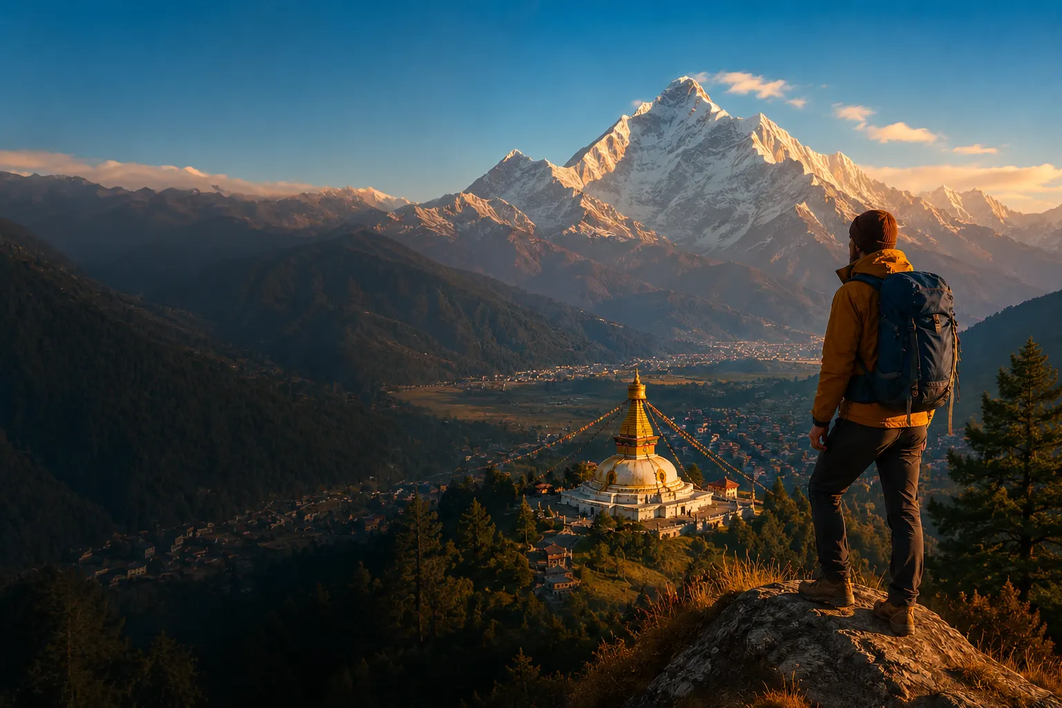 Nepal mountain journey